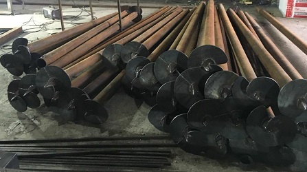 Винтовые сваи 2.5 метра, цены от производителя от 3263 с оголовком в Азове