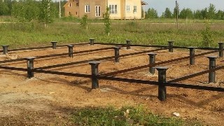 Установка и монтаж - винтовые сваи в Азове для свайного фундамента дома. Цена от 2039 руб - видео закручивание